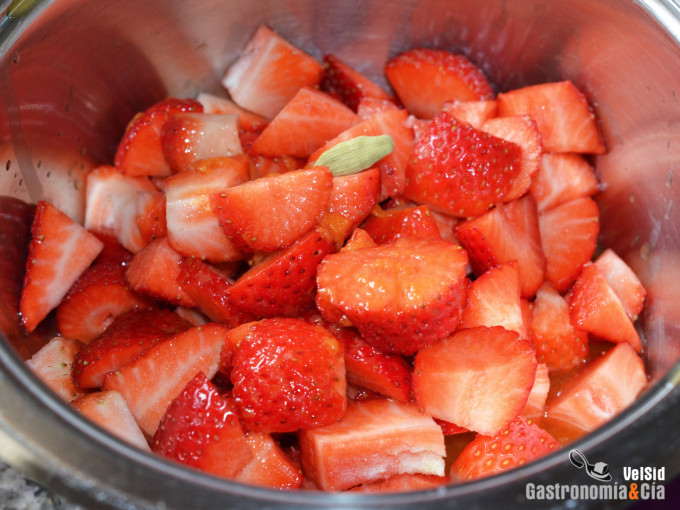 Cómo hacer coulis de fresa