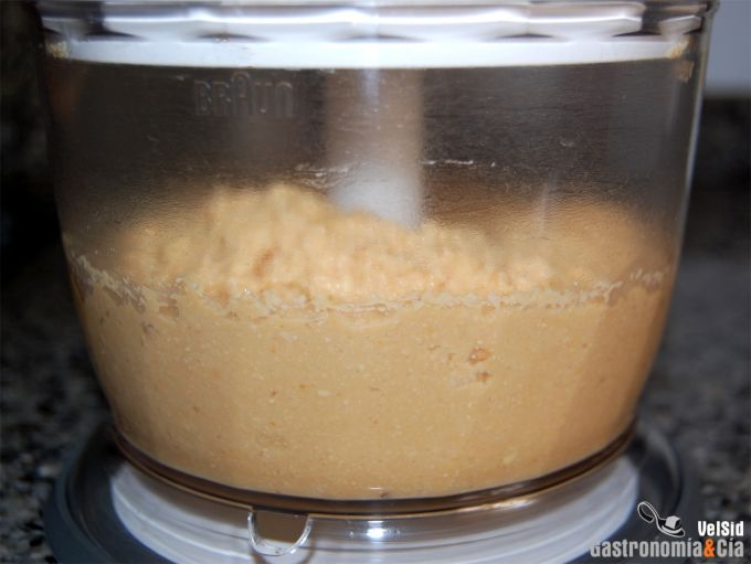 Crema de cacahuete casera