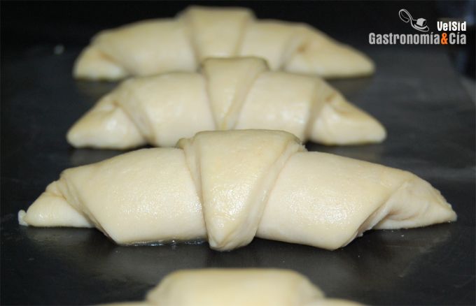 Receta de croissants