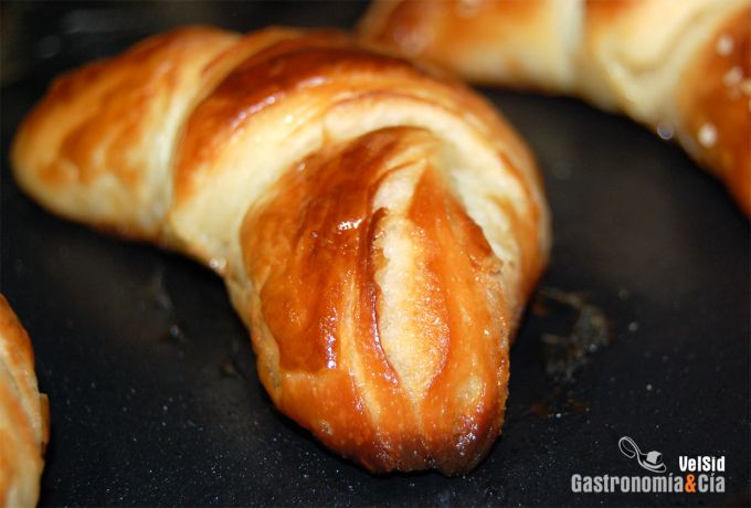 Receta de croissants