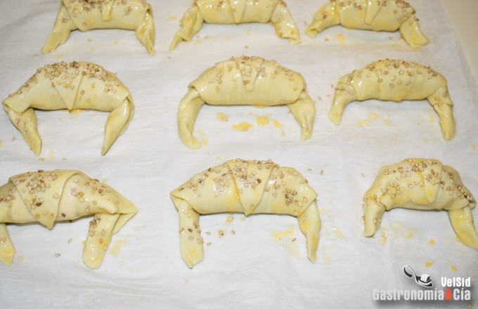 Receta de croissants fáciles