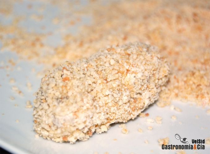 Croquetas de berenjena y queso