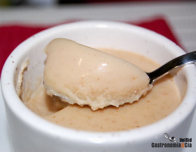 Cuajada de galletas y miel