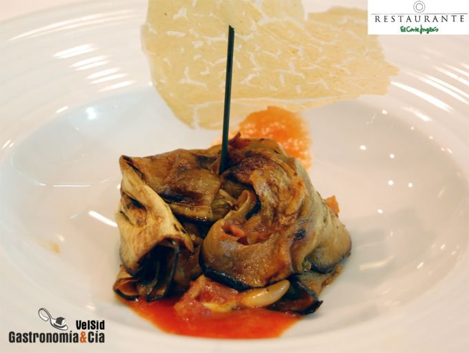 Degustación de platos carta de otoño