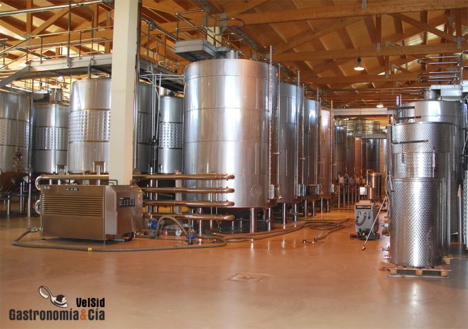 Depositos de acero para el vino