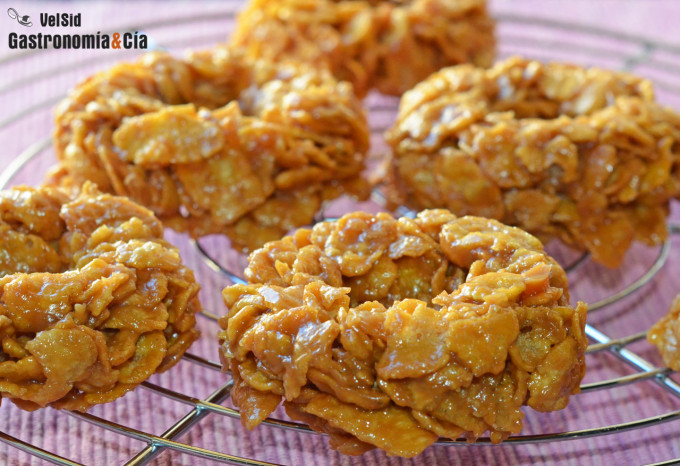 ‘Donuts’ crujientes de maíz y cacahuete