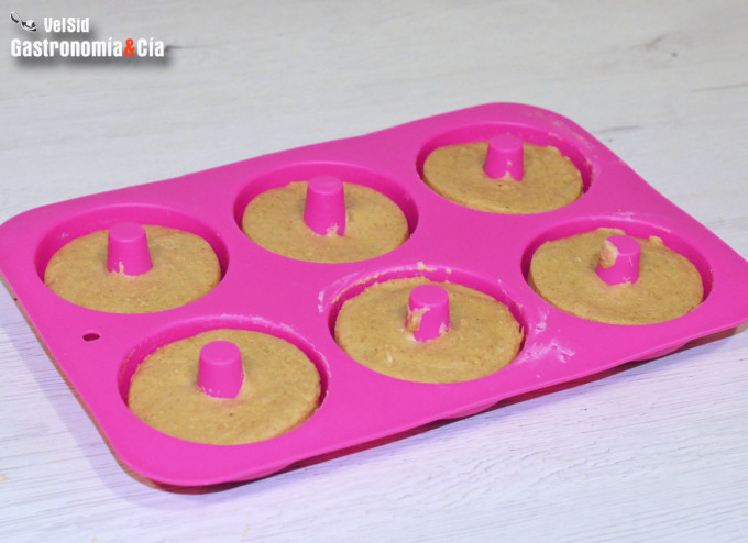 Donuts de avena y manzana