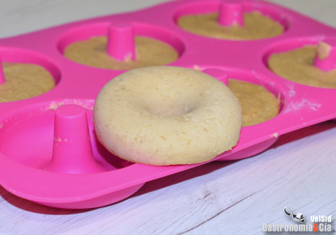 Donuts de avena y manzana