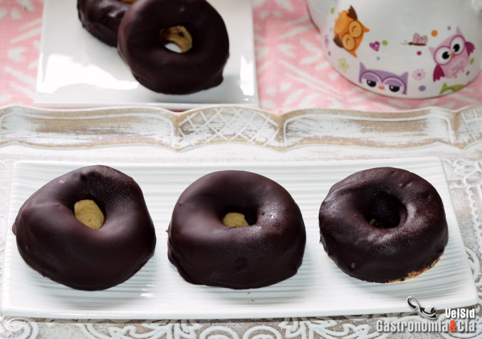Receta de donuts de microondas que parecen donettes