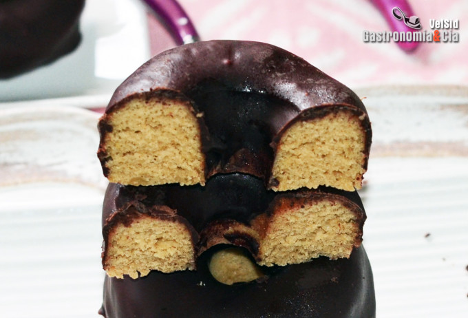 Receta de donuts de microondas que parecen donettes