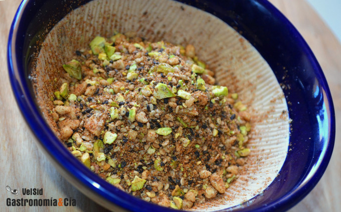 Dukkah de pistachos y las mejores especias
