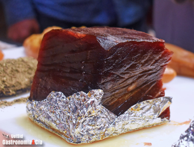 Salazones en Quique Dacosta Restaurante