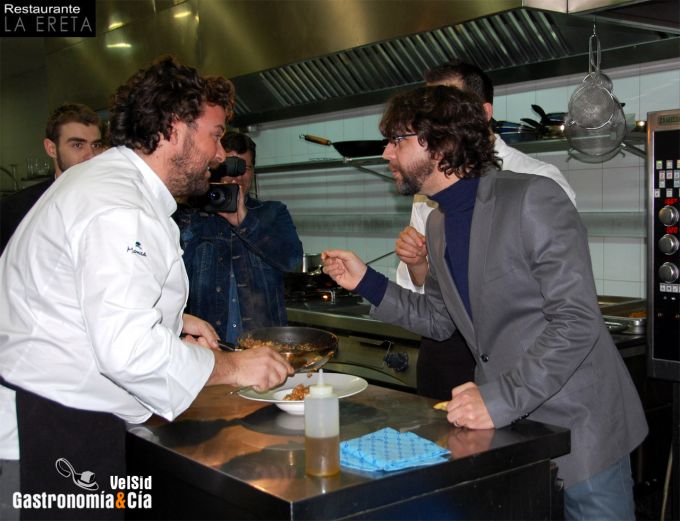 Encuentro Gastronómico Restaurante La Ereta y Mario San