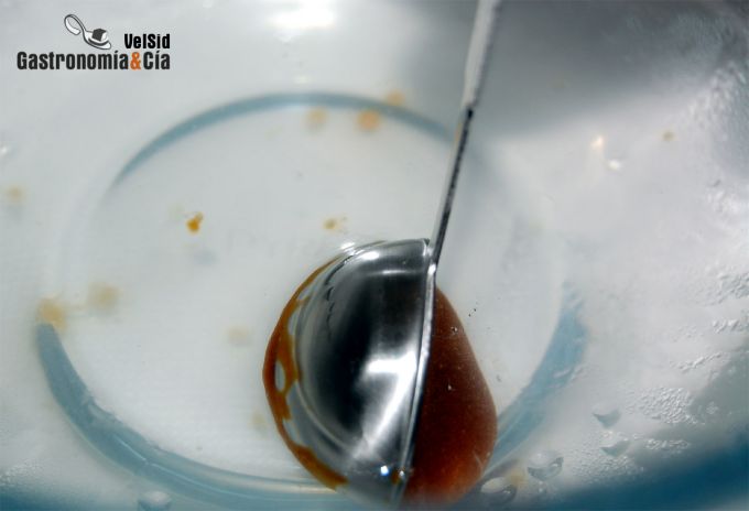 Ravioli de soja relleno de salmón