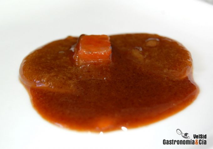 Ravioli de soja relleno de salmón