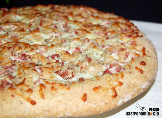 Focaccia de centeno integral