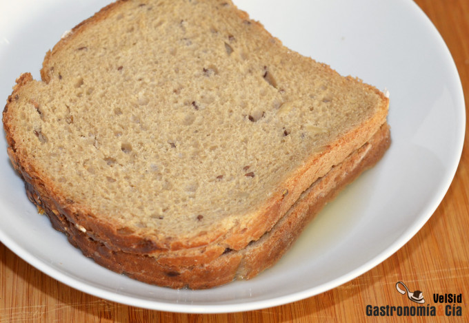 French toast de ‘peanutella’