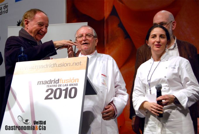 Juan Mari Arzak y Elena Arzak
