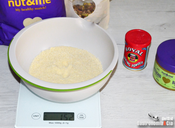 Receta de galletas de almendra y pistacho