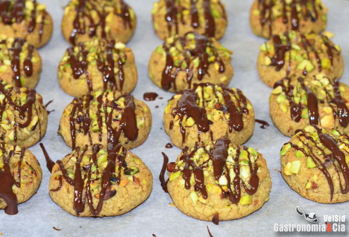 Receta de galletas de almendra y pistacho