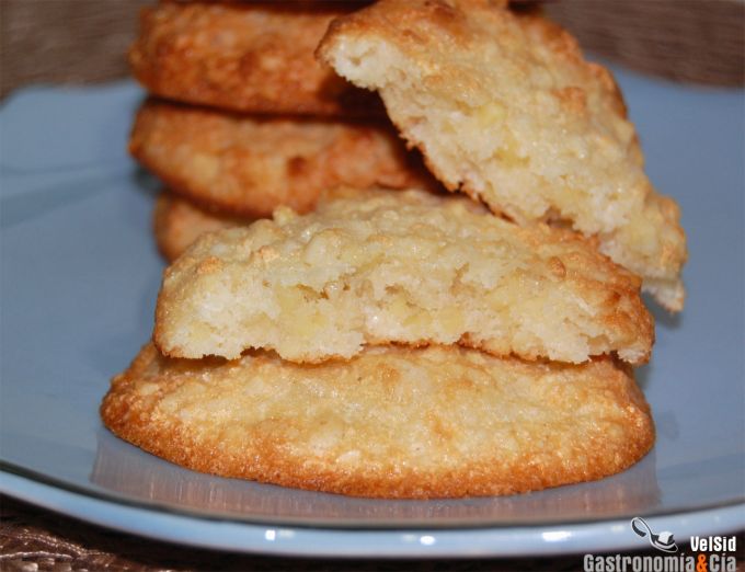 Galletas de almendra y coco