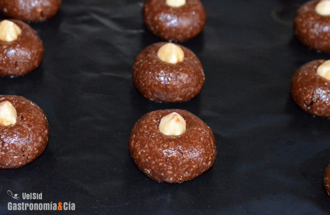 Receta de galletas de avena y Nutella