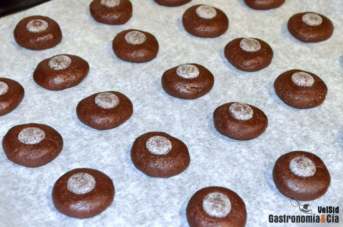 Galletas de chocolate y almendra sin azúcar