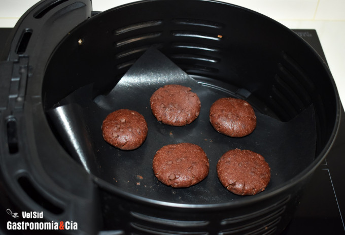 Galletas de quinoa y chocolate