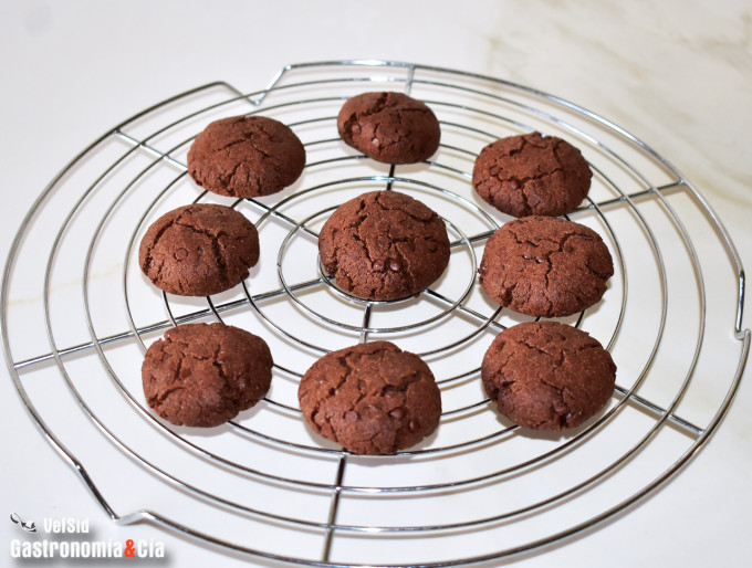 Galletas de quinoa y chocolate