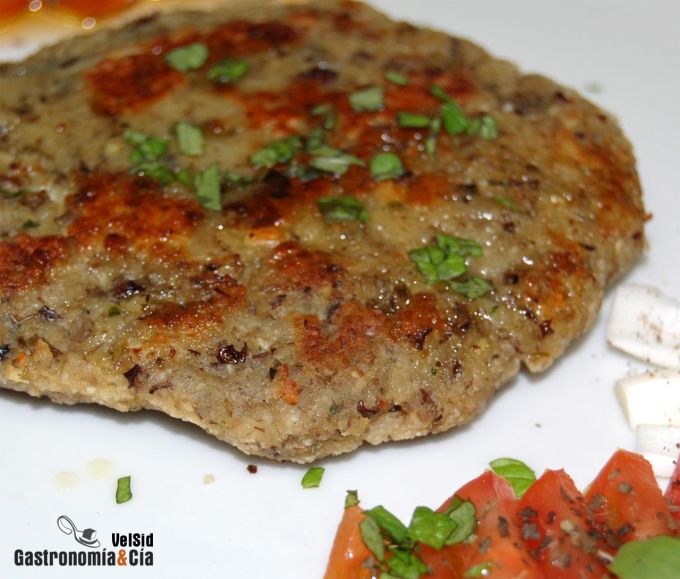 Hamburguesas de soja