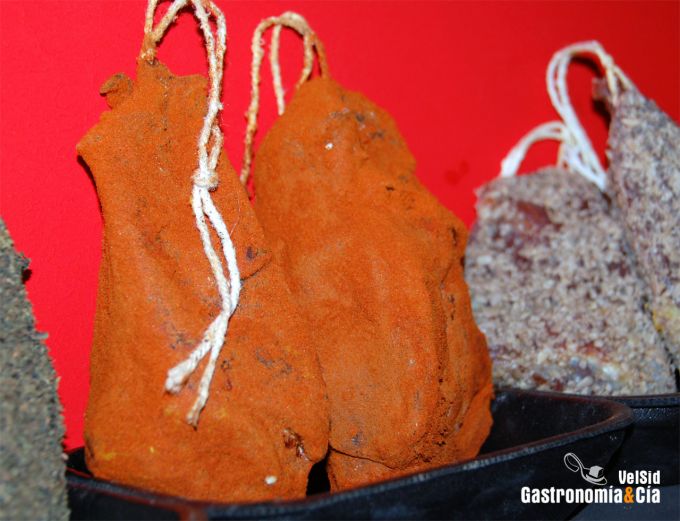 Jamón curado con sabores 