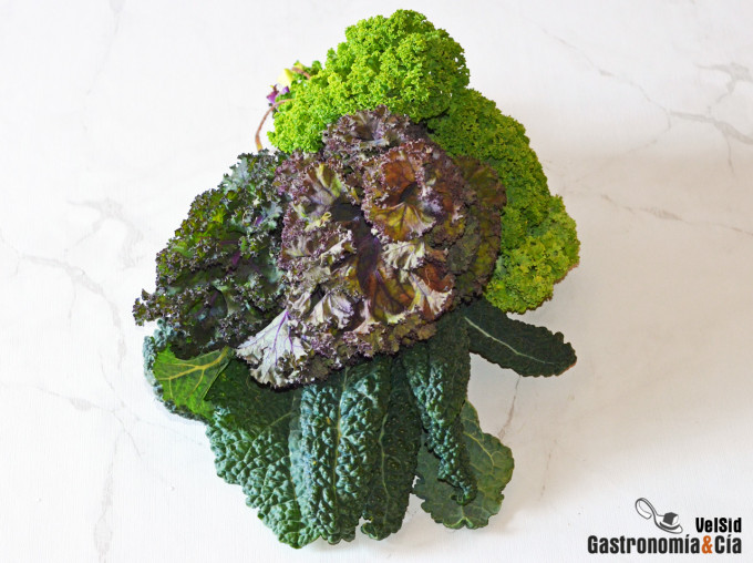 Risotto de kale y tomates secos