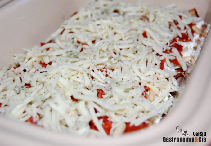 Receta de Lasaña de berenjena y sobrasada