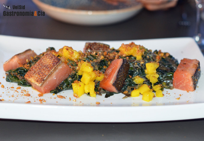 Degustación de sushi y algo más