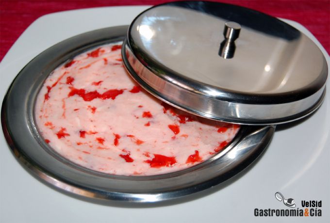 Mantequilla de fresa