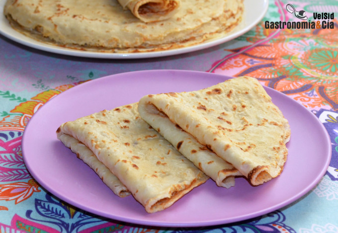 Receta de masa de crêpes de Paul Bocuse