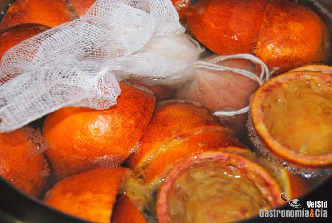 Mermelada de naranja sanguina