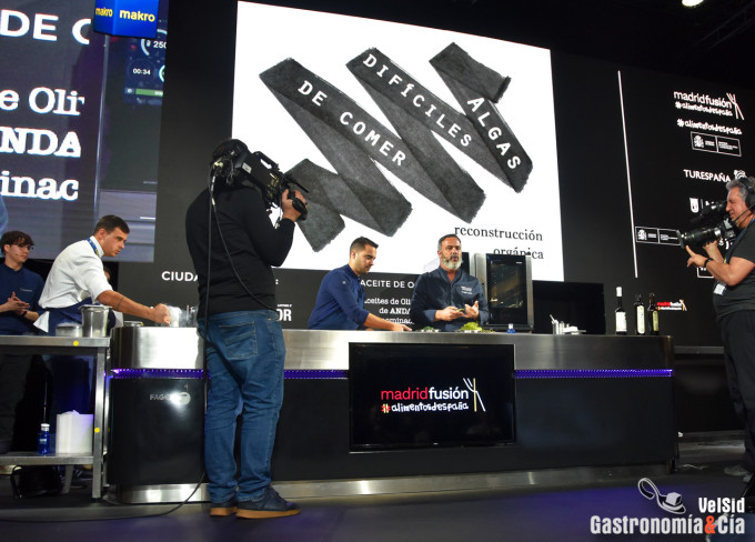 Ángel León: Casquería marina en postres