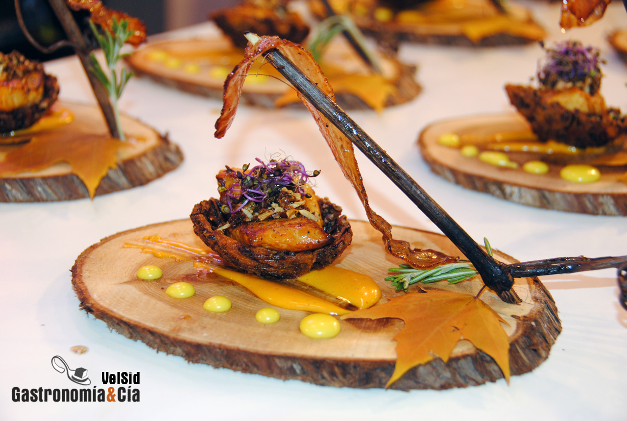 Bacalao con arroz y pimentón