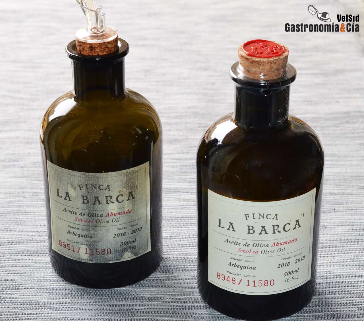 Aceite de oliva ahumado