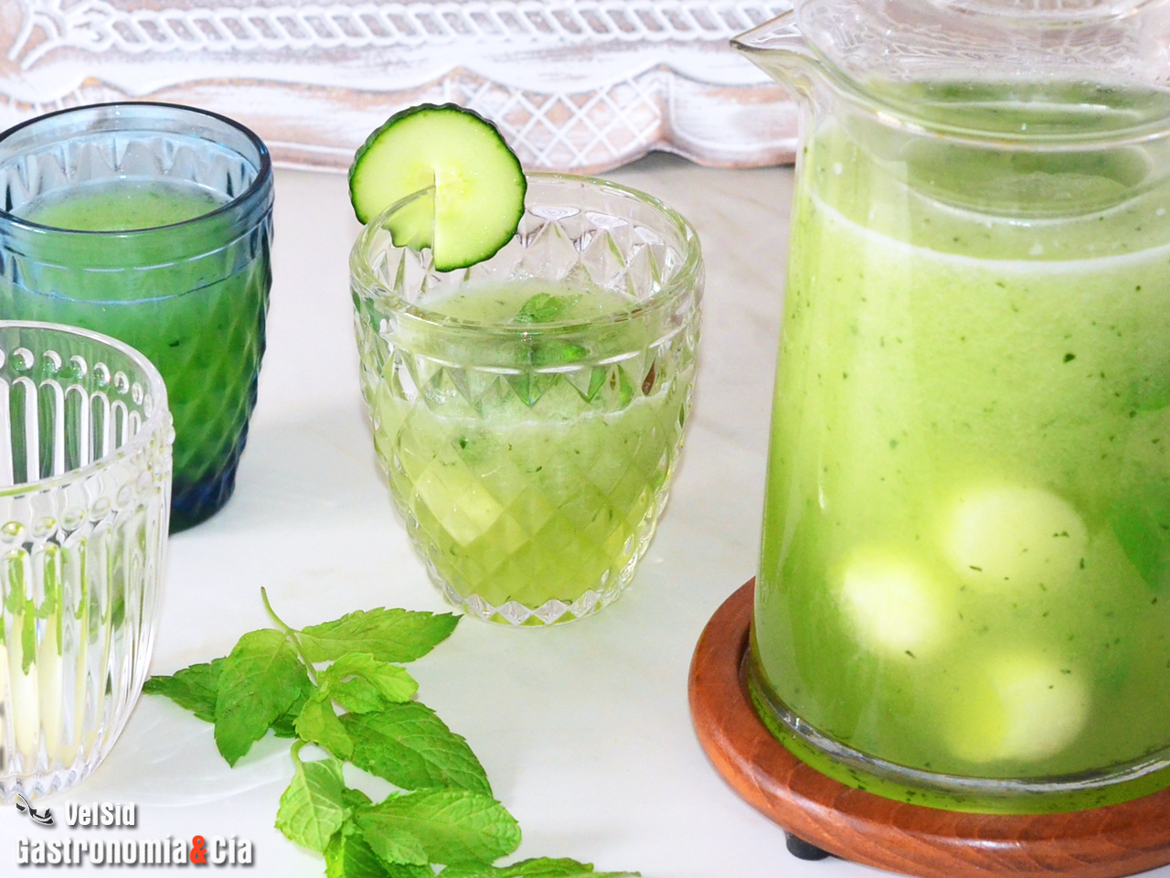 Agua fresca de melón