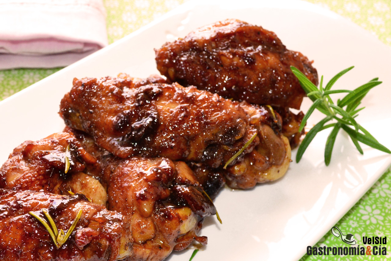 Receta de alitas de pollo a la cerveza