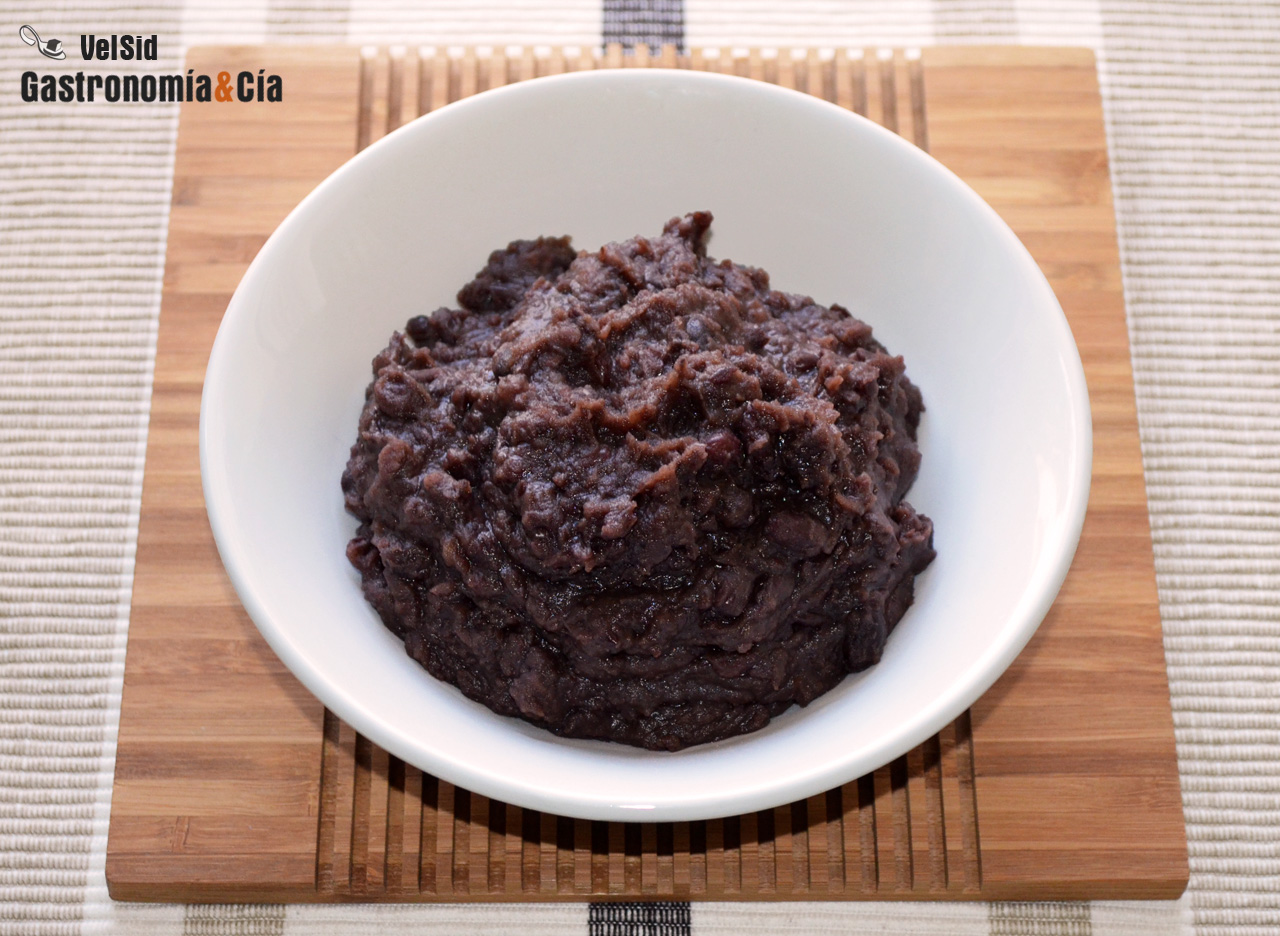 Anko o pasta dulce de azuki