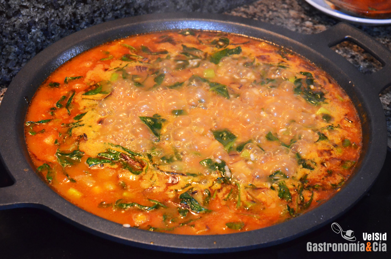 Arroz de verduras