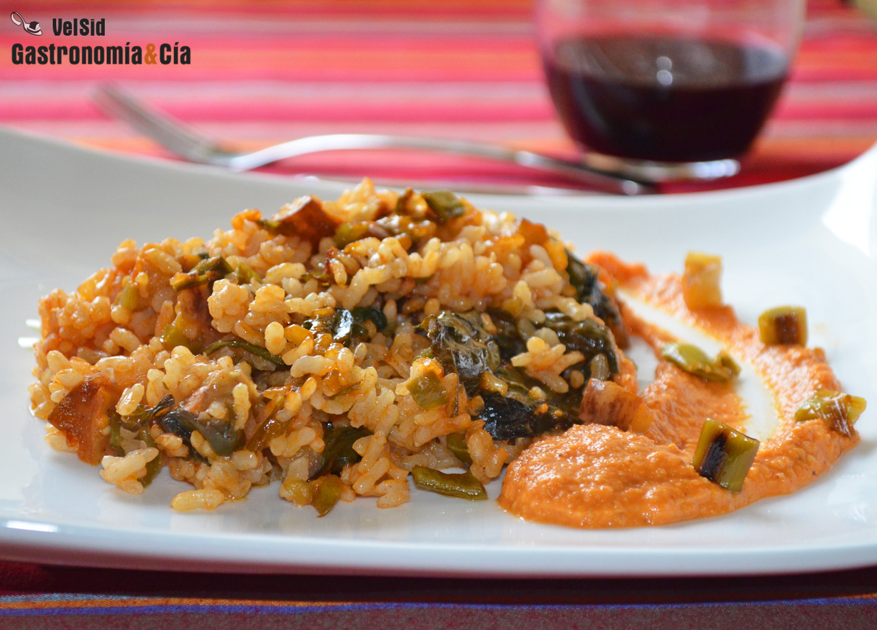 Arroz de verduras