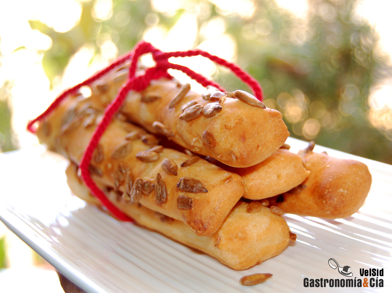 Palitos de pan con pipas