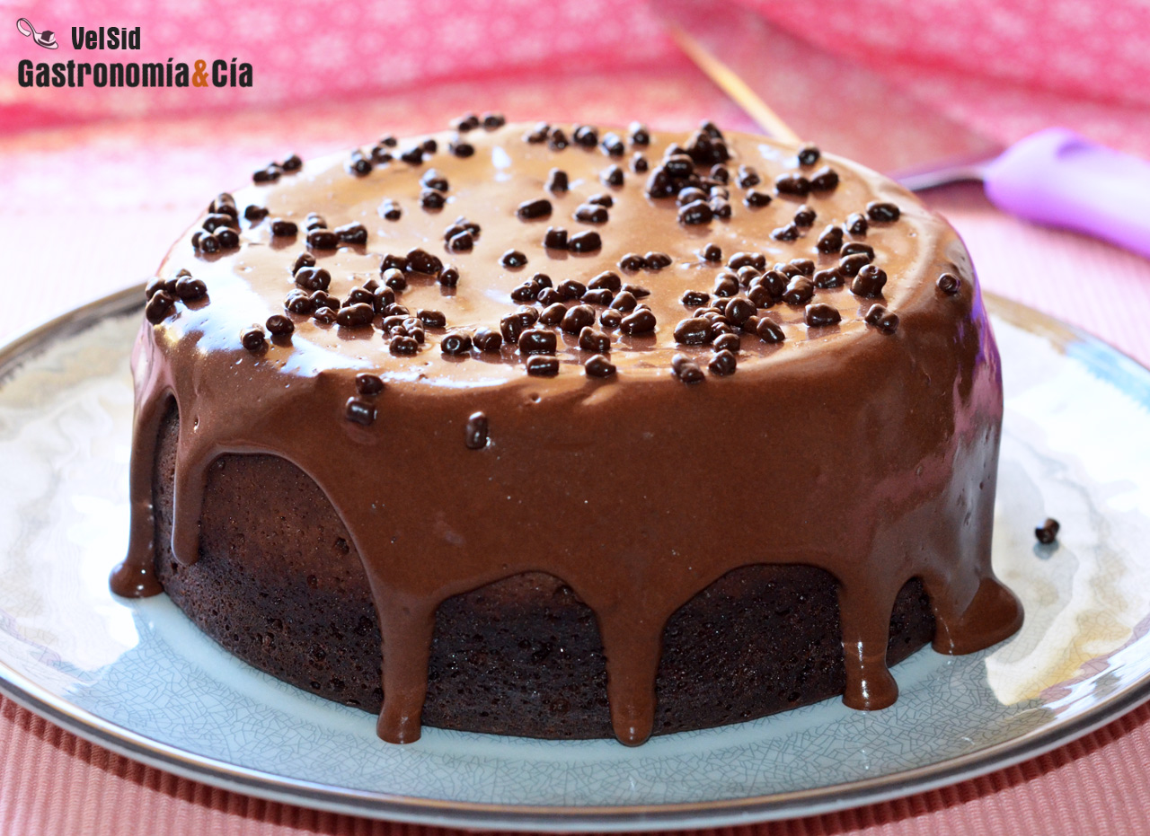 Receta de bizcocho de chocolate en microondas
