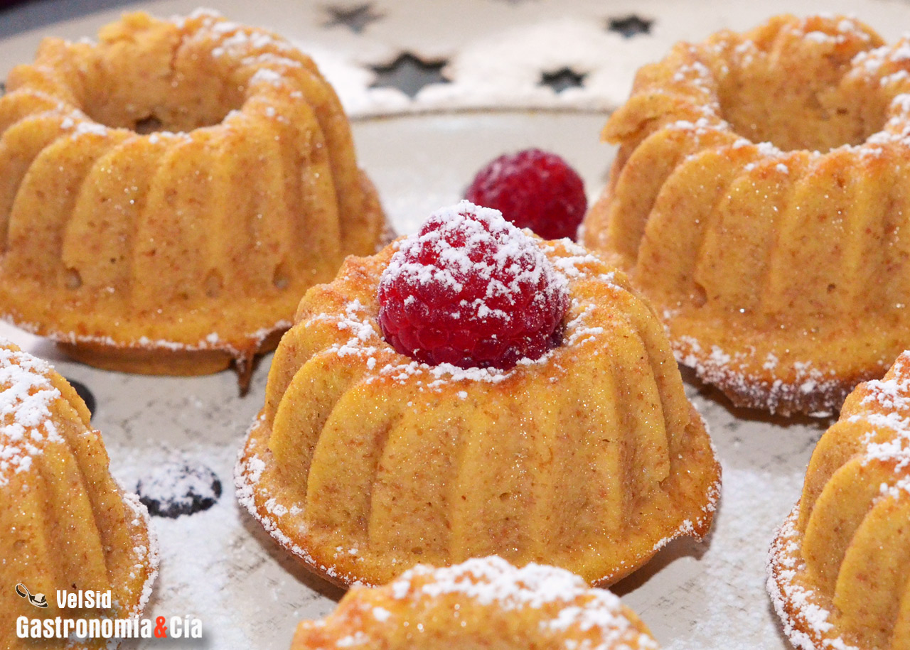 Bizcochitos de calabaza y almendra