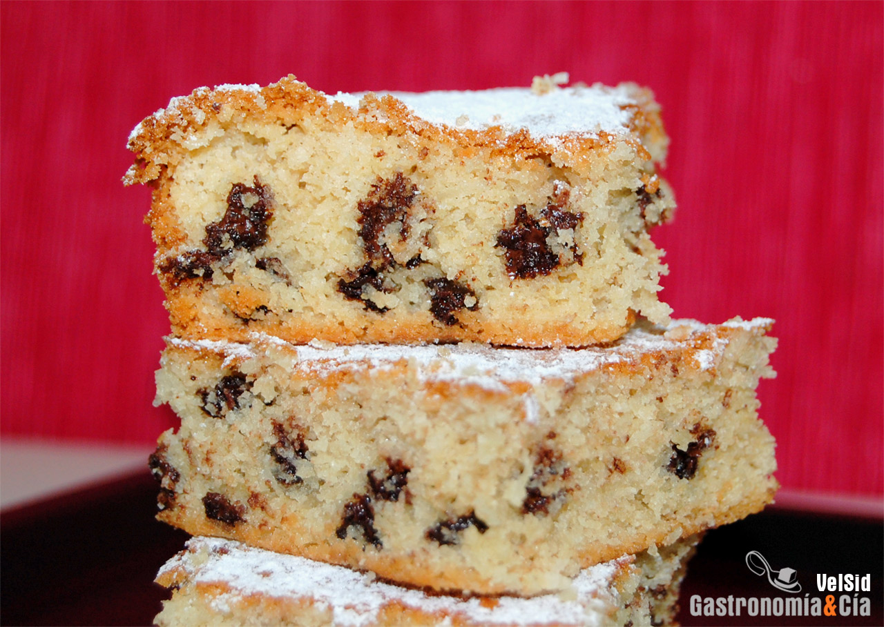 Bizcochitos de coco y chocolate