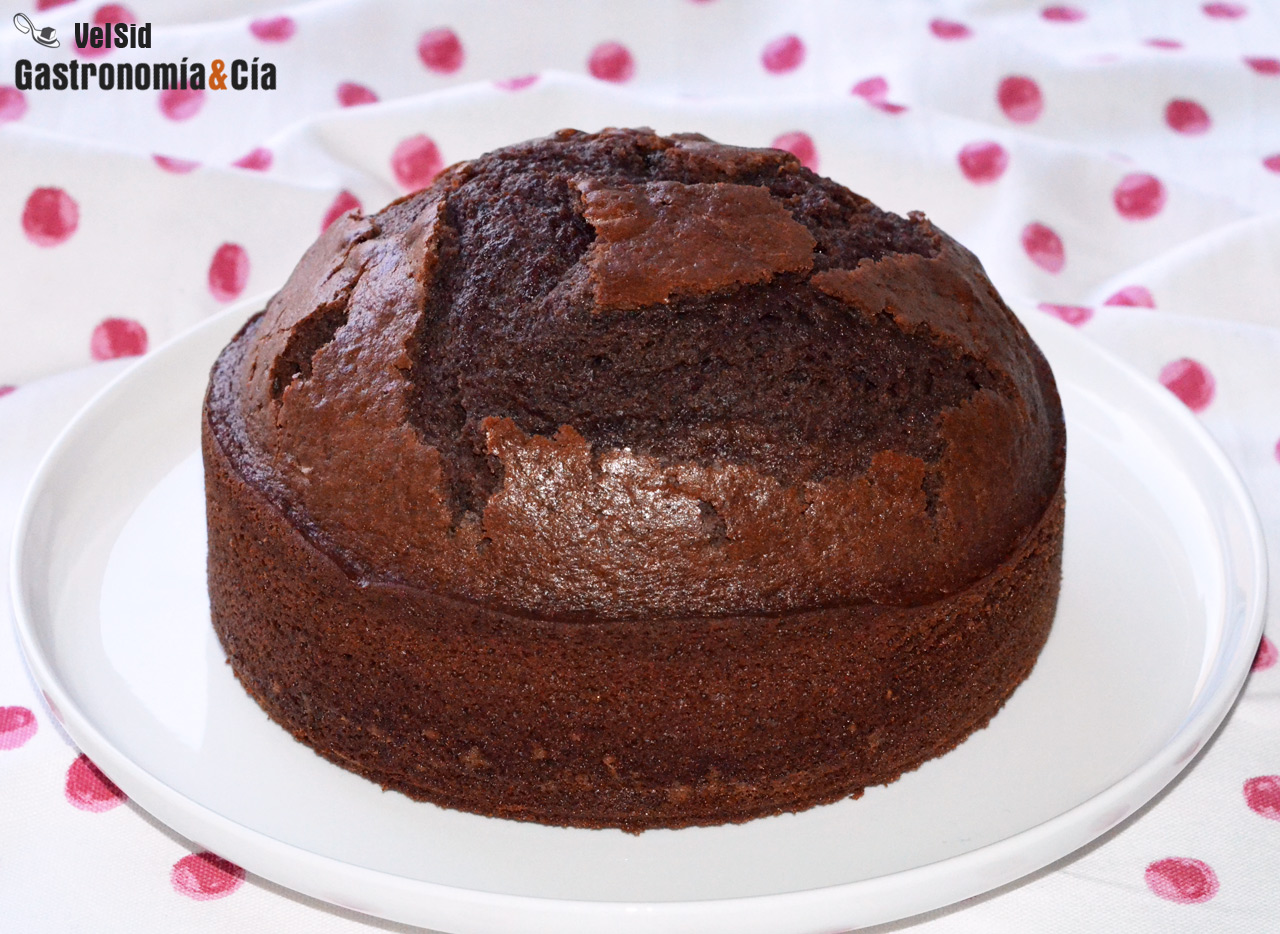 Bizcocho de chocolate